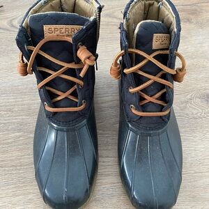 Sperry Black Duck Boots